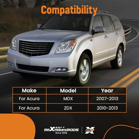maxpeedingrods 2 قطعة ذراع التحكم السفلي الأمامي مع وصلة كروية لـ Acura MDX 2007-2013، Acura ZDX 2010-2013 in Saudi Arabia
