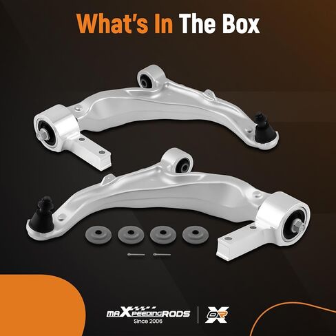 maxpeedingrods 2 قطعة ذراع التحكم السفلي الأمامي مع وصلة كروية لـ Acura MDX 2007-2013، Acura ZDX 2010-2013 in Saudi Arabia