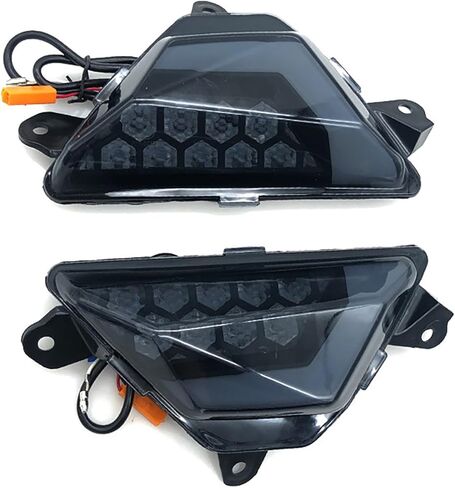 Motorcycle Accessories LED Side Turn Signal Indicators Daytime Running Lights for Ninja 500 2024 2025 in Saudi Arabia