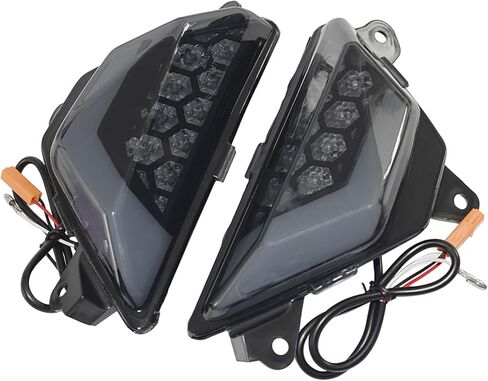 Motorcycle Accessories LED Side Turn Signal Indicators Daytime Running Lights for Ninja 500 2024 2025 in Saudi Arabia