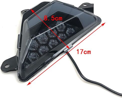 Motorcycle Accessories LED Side Turn Signal Indicators Daytime Running Lights for Ninja 500 2024 2025 in Saudi Arabia