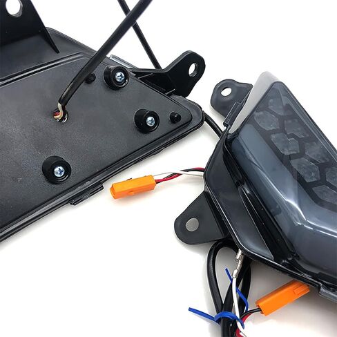 Motorcycle Accessories LED Side Turn Signal Indicators Daytime Running Lights for Ninja 500 2024 2025 in Saudi Arabia