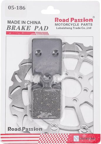Road Passion FA186 Front Brake Pads Replacement for VESPA PX 150 Disc brake model 1998-2015/ PX 150 Touring Disc brake model 2015/ PX 200 Disc brake model 1998-2007 in Saudi Arabia