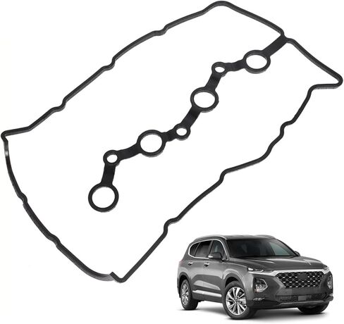 VS50892 Engine Cylinder Valve Cover Gasket Fit for 2015-2020 Hyundai Sonata Santa Fe 2.0L 2.4L, Valve Cover Gasket Set for 2016-2020 Kia Sorento Optima 2.0L 2.4L Replace OE# 224412GGB0 in Saudi Arabia