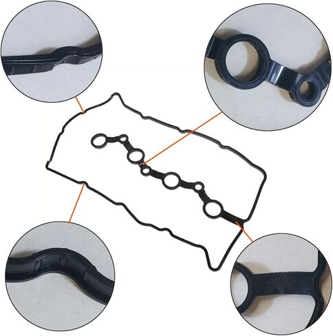VS50892 Engine Cylinder Valve Cover Gasket Fit for 2015-2020 Hyundai Sonata Santa Fe 2.0L 2.4L, Valve Cover Gasket Set for 2016-2020 Kia Sorento Optima 2.0L 2.4L Replace OE# 224412GGB0 in Saudi Arabia