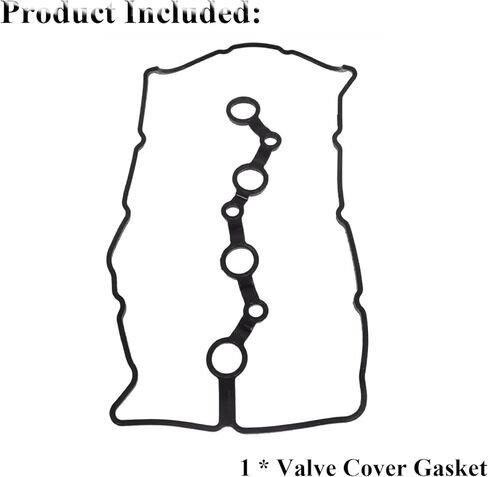 VS50892 Engine Cylinder Valve Cover Gasket Fit for 2015-2020 Hyundai Sonata Santa Fe 2.0L 2.4L, Valve Cover Gasket Set for 2016-2020 Kia Sorento Optima 2.0L 2.4L Replace OE# 224412GGB0 in Saudi Arabia
