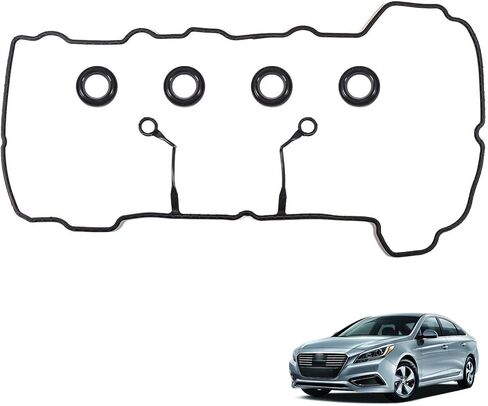 VS50892 Engine Cylinder Valve Cover Gasket Fit for 2015-2020 Hyundai Sonata Santa Fe 2.0L 2.4L, Valve Cover Gasket Set for 2016-2020 Kia Sorento Optima 2.0L 2.4L Replace OE# 224412GGB0 in Saudi Arabia