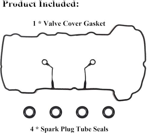 VS50892 Engine Cylinder Valve Cover Gasket Fit for 2015-2020 Hyundai Sonata Santa Fe 2.0L 2.4L, Valve Cover Gasket Set for 2016-2020 Kia Sorento Optima 2.0L 2.4L Replace OE# 224412GGB0 in Saudi Arabia
