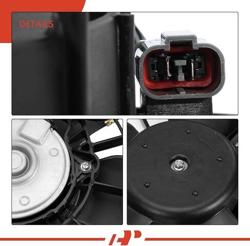 A-Premium Engine Radiator Cooling Fan Assembly Compatible with Select Acura Models - RDX 2007-2012, L4 2.3L in Saudi Arabia