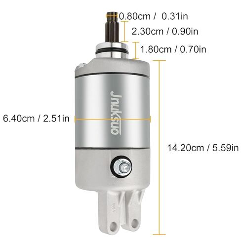 Starter Motor for Honda Foreman 500 (TRX500) 2005-2011 & Foreman 400/450 (TRX400/450) - Replaces OEM 31200-HM7-003 31200-HM7-000 31200-HM7-A41 & SMU0048 in Saudi Arabia