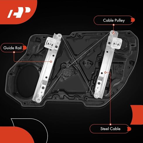 A-Premium Electric Power Window Regulator Without Motor Compatible with Dodge Charger & Chrysler 300, 2011-2021, Front Right Passenger Side, Replace# 68103996AA, 68103996AB in Saudi Arabia