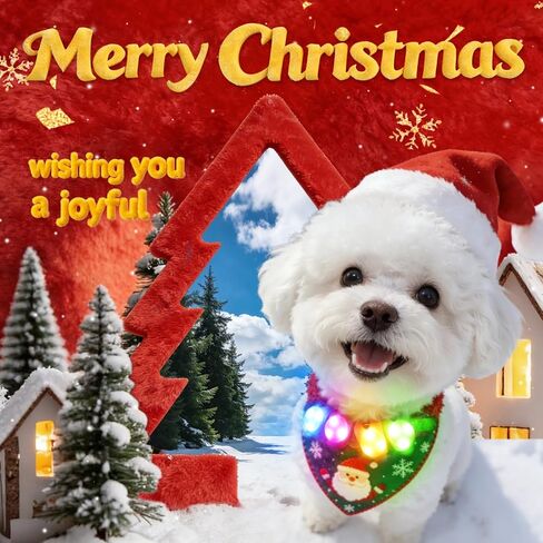 LaRoo Dog LED Safety Blinker Light for Night Walking,3 Modes Cute Filbert Night Light Silicon Waterproof Flashing Light Up Pendant Clip on Dog Collar Charms in Saudi Arabia