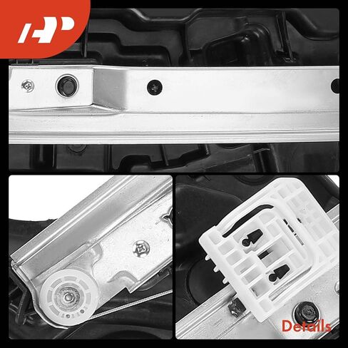 A-Premium Electric Power Window Regulator Without Motor Compatible with Dodge Charger & Chrysler 300, 2011-2021, Front Right Passenger Side, Replace# 68103996AA, 68103996AB in Saudi Arabia