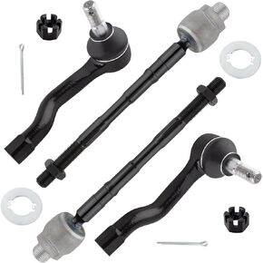 EV800302 ES800428 ES800429 Front Inner & Outer Tie Rod Ends Left & Right for Infiniti FX35 FX45 2003-2008, Pack of 4 in Saudi Arabia