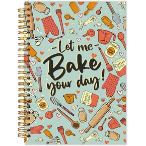 Gothic Skeleton Baker Notebook, Witchy the Mental Bakedown Tarot Card Journal, Gifts for Baking Lovers Women, Dark Academia Gothic Skull Hardcover Spiral Notebook 5.5x8.3 Inch in Kuwait