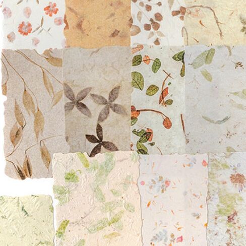 28 Sheets Light and Shadow Scrapbook Paper - 16×9.6cm, Colorful Cardstock for Diaries, Gift Wrapping, Home Decoration, and Scrapbooking，Flower in Saudi Arabia