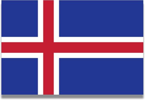 Magnet Me Up Iceland Icelandic Flag Car Magnet Decal, 4x6 Inches, Heavy Duty Automotive Magnet for Car, Truck SUV in Saudi Arabia