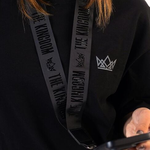 Generic Don OM Belt The Kingdom Lanyard with cell phone applique Gift for fans Official merchandise Concerts Tour 2024, Large, Black in Saudi Arabia