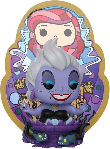 Funko Pop! Deluxe: Little Mermaid - Ursula - Stained Glass - Collectable Vinyl Figure - Gift Idea - Official Merchandise - Toys for Kids & Adults - Disney Fans - Figure for Collectors and Display in Saudi Arabia