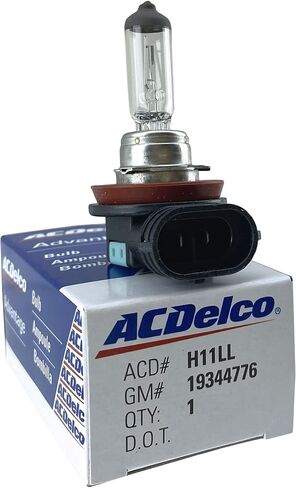بديل لـ ACDelco H11LL (جزء GM #19344776، 13586977)، لمبة سيارة طويلة العمر (عبوة واحدة) in Saudi Arabia