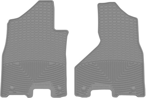 Weathertech All-Weather Floor Mats for Dodge Ram Truck 4500/5500, Ram 2500/3500, Ram 4500/5500-1st Row (W516), Black in Saudi Arabia