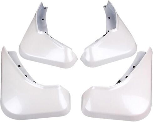 Compatible With Volvo XC90 2015-2025,Mud Flaps Blue/Blue Mudflaps Fender ABS Plastic Paint Mudguard Accessories Fender(Xc90 Crystal white) in Saudi Arabia