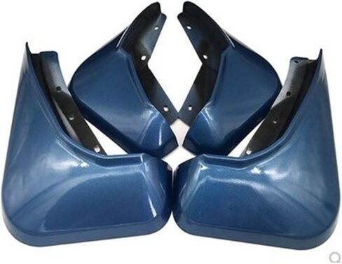 Compatible With Volvo XC90 2015-2025,Mud Flaps Blue/Blue Mudflaps Fender ABS Plastic Paint Mudguard Accessories Fender(Xc90 Crystal white) in Saudi Arabia