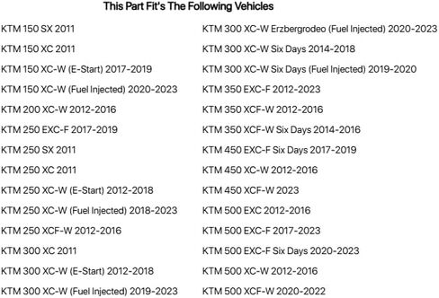 واقيات الذراع المتأرجحة من Tusk باللون الأسود لـ KTM 300 XC-W Erzbergrodeo (حقن الوقود) 2020-2023 in Saudi Arabia