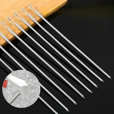 5pcs Elastic Waistband Threading Tool 5/10 Pack Metal Loop Spring Handle Sewing Aid for Repairs, Crafts, Home Use and Tailoring, 5pcs in Saudi Arabia
