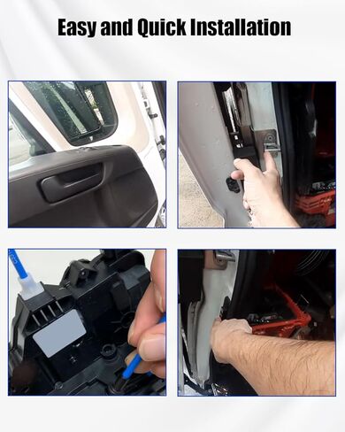 Sliding Door Lock Actuator Fit for Ram Promaster 1500 2500 3500 2014 2015 2016 2017 2018, Passenger Side Slide Door Latch Actuator Cable Assembly Replace 68226180AB 68226180AC 68226180AD in Kuwait