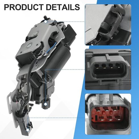 Rear Left Power Door Lock Latch Actuator with Motor Fit for Chrysler Town & Country 2008-2016 Fit for Dodge Grand Caravan 2008-2020 Fit for Ram C/V 2012-2015 Replaces# 5020769AB 5020769AC in Saudi Arabia