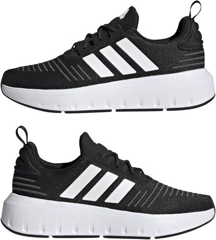 حذاء adidas Swift Run 23 (للأطفال الكبار) شادو كحلي/أبيض/ظل بحري 5.5 بيج كيد M in Kuwait