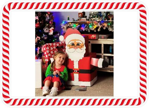 Santa Gift Box Decoration Kit | Transform Ordinary Gift Boxes into Festive Santa Boxes | Perfect for Christmas Decorating Ideas and Decorative Boxes in Saudi Arabia