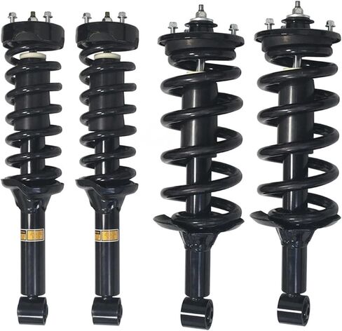 For Land Rover Discovery 3 L319 2004 2PCS Front or Rear Coil Spring Shock Absorber Assembly without EDC RNB000498 RPD500046(1 pair rear) in Saudi Arabia