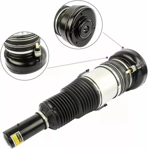 1X Front Air Suspension Shock Absprber 4M0616040AC Compatible For Audi Q7 SQ7 Q8 2016-2022 4M0616039AE 4M0616040AT 4M4616040N(FRONT LEFT) in Saudi Arabia