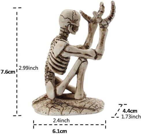 Small Skull Pen Holder, White in Saudi Arabia