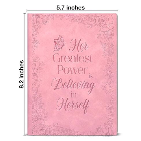 Inspirational Notebook Gift for Women Positive Affirmation Journal Motivational Gift for Sister Coworker Friend in Saudi Arabia