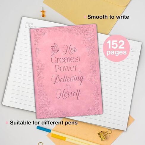 Inspirational Notebook Gift for Women Positive Affirmation Journal Motivational Gift for Sister Coworker Friend in Saudi Arabia