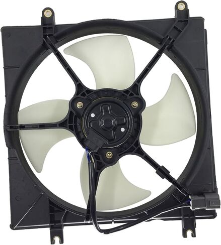مجموعة مروحة التبريد السوداء المبرد متوافقة مع 1997 1998 1999 2000 2001 Honda CR-V 2L 620-230 19015P3F004 in Saudi Arabia