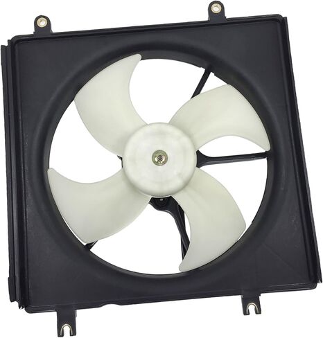 مجموعة مروحة التبريد السوداء المبرد متوافقة مع 1997 1998 1999 2000 2001 Honda CR-V 2L 620-230 19015P3F004 in Saudi Arabia