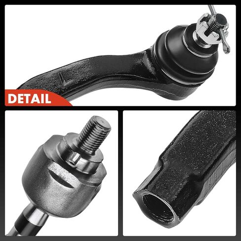 A-Premium Set of 4, Front Inner & Outer Tie Rod End Kit, Compatible with Honda Civic 1992-1995, Civic del Sol 1993-1997, Acura Integra 1994-1997 in Saudi Arabia