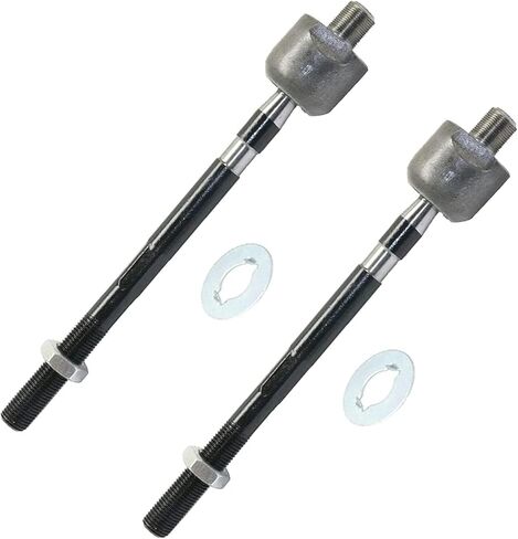 Detroit Axle - Front 6pc Tie Rods Kit for 09-14 Nissan Maxima, 4 Suspension Outer & Inner Tie Rod Ends 2 Boots 2009 2010 2011 2012 2013 2014 Replacement in Saudi Arabia
