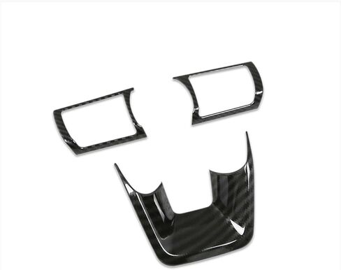 Beautost Fit for Nissan New Kicks 2025 2026 Wheel Steering Trim Panel Cover Trims (Carbon Fiber Black) in Saudi Arabia