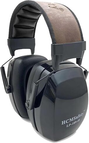 Shooting Ear Protection - SNR 33db Noise Reduction Earmuffs, Lightweight Design for Shooting Range, Black in Saudi Arabia