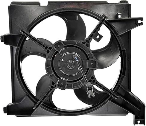 مجموعة مروحة تبريد المحرك قطعة واحدة تحل محل 252312D000، 253502D000 متوافقة مع Hyundai Elantra 2004 2005 2006 2001 2002 2003 in Saudi Arabia