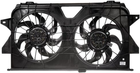 مجموعة مروحة تبريد المحرك قطعة واحدة تحل محل 4677695AA، 4677695AB متوافقة مع Chrysler Town & Country 2005-2007 متوافقة مع Chrysler Voyager 2005-2008 متوافقة مع Dodge Caravan 2005-2007 in Saudi Arabia