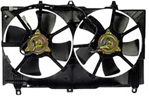 مجموعة مروحة تبريد المحرك قطعة واحدة تحل محل 21481CD000، 21481CF40A متوافقة مع Nissan 350Z 2004 2005 2006 2007 2003 متوافقة مع INFINITI G35 2004 2005 2006 2007 2003 in Saudi Arabia