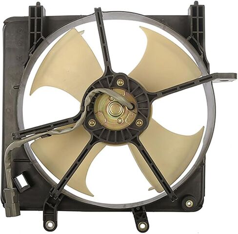 Engine Cooling Fan Assembly 1PC Replaces 19015RMEA51, 19030RMEA51 Compatible with Fit 2007 2008 in Saudi Arabia