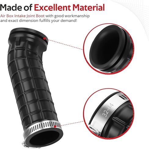 JAVIK Air Box Intake Joint Boot For Yamaha B-adger 80 YFM80 1985-1988 O.E.M# 55X-14453-00-00 in Saudi Arabia