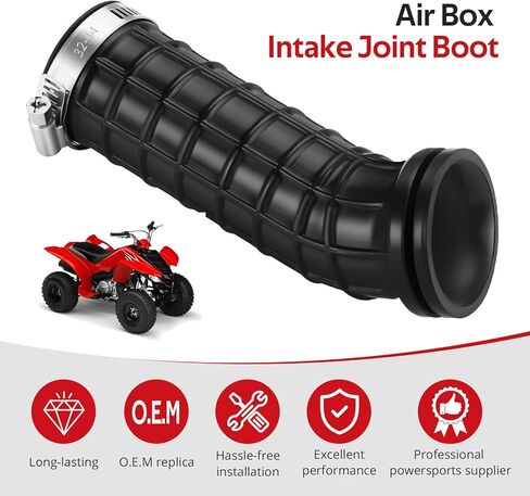 JAVIK Air Box Intake Joint Boot For Yamaha B-adger 80 YFM80 1985-1988 O.E.M# 55X-14453-00-00 in Saudi Arabia